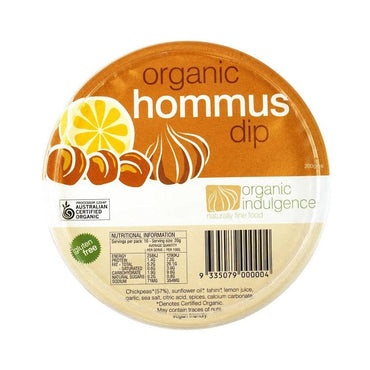 Organic Indulgence Hummus Hommus 200g